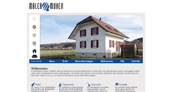 Desktop Screenshot of maler-muhen.ch